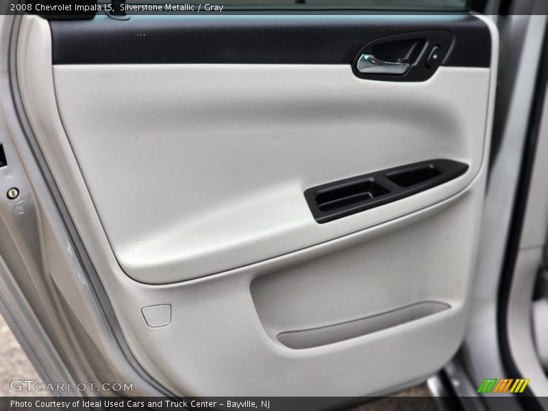 Silverstone Metallic / Gray 2008 Chevrolet Impala LS