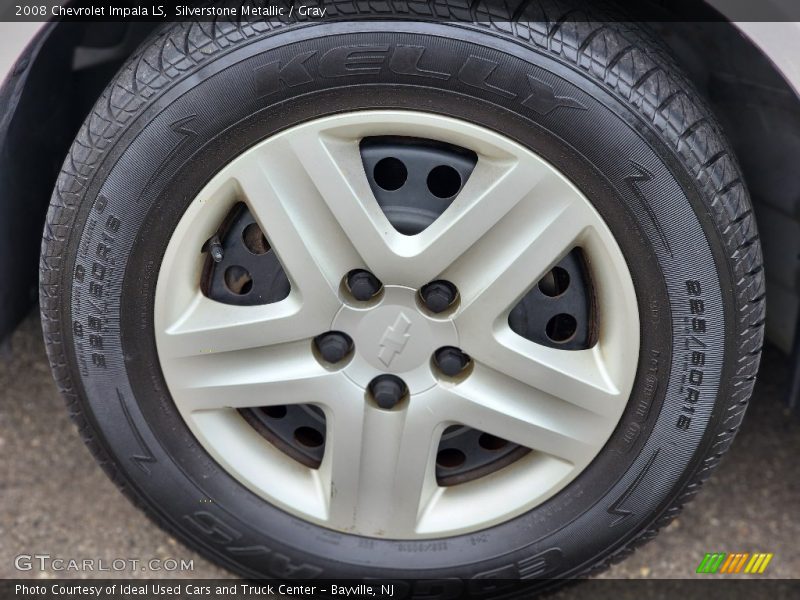Silverstone Metallic / Gray 2008 Chevrolet Impala LS