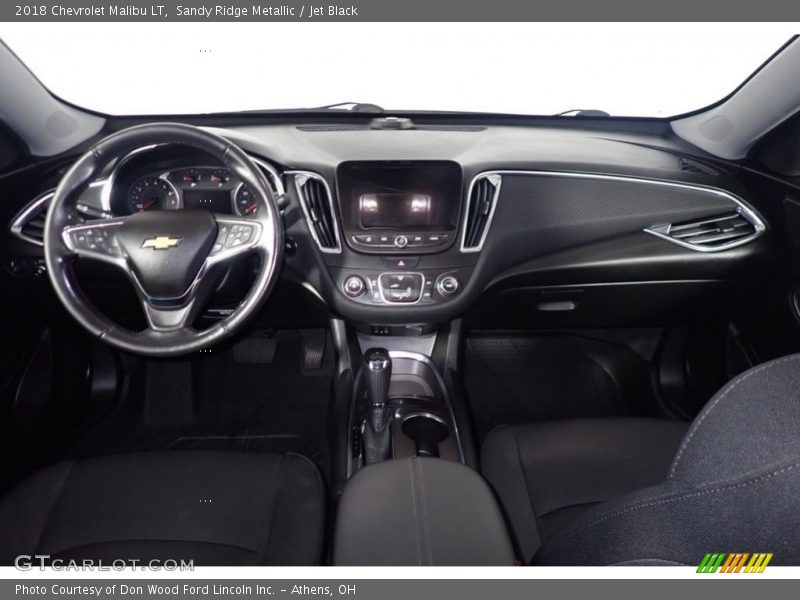 Sandy Ridge Metallic / Jet Black 2018 Chevrolet Malibu LT