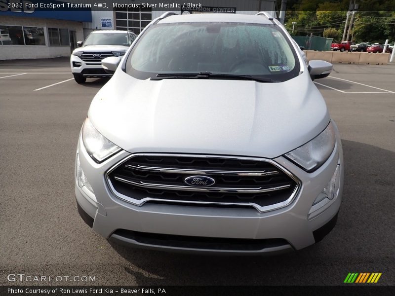 Moondust Silver Metallic / Black 2022 Ford EcoSport Titanium 4WD