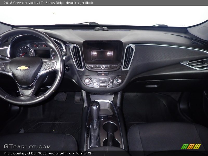 Sandy Ridge Metallic / Jet Black 2018 Chevrolet Malibu LT