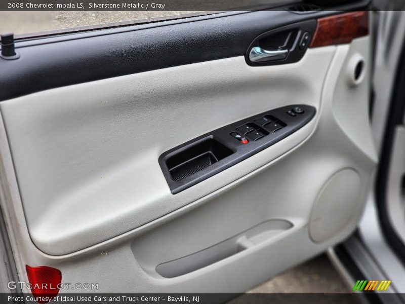 Silverstone Metallic / Gray 2008 Chevrolet Impala LS
