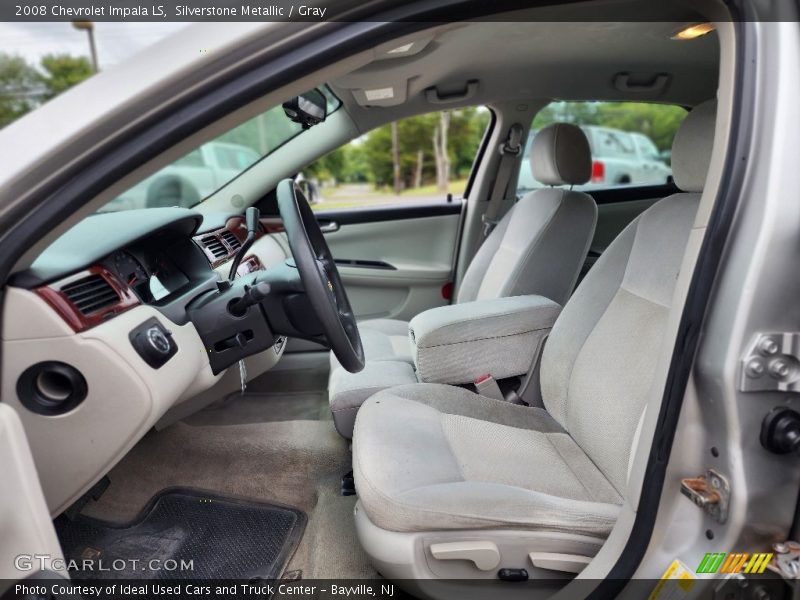 Silverstone Metallic / Gray 2008 Chevrolet Impala LS