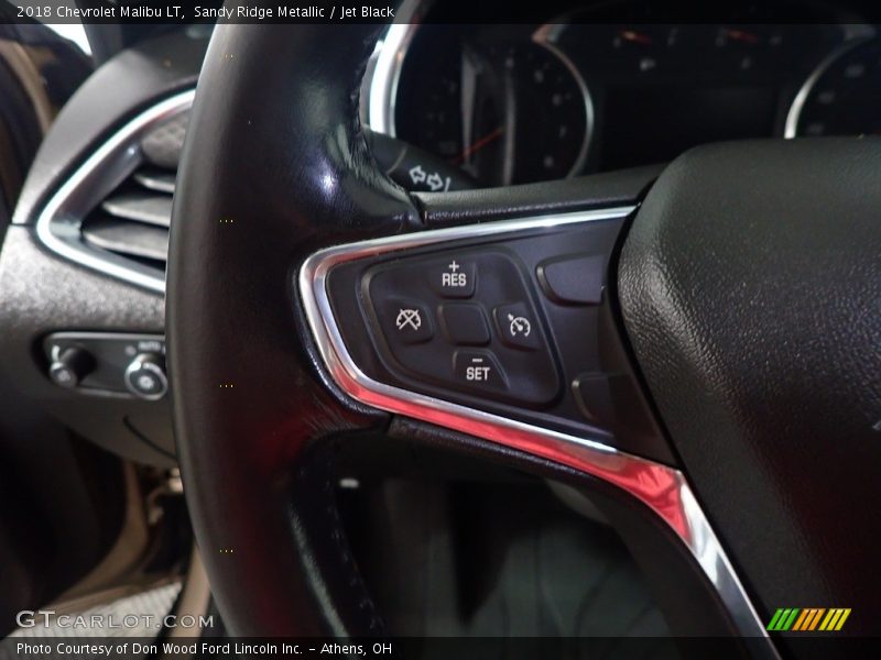 Sandy Ridge Metallic / Jet Black 2018 Chevrolet Malibu LT