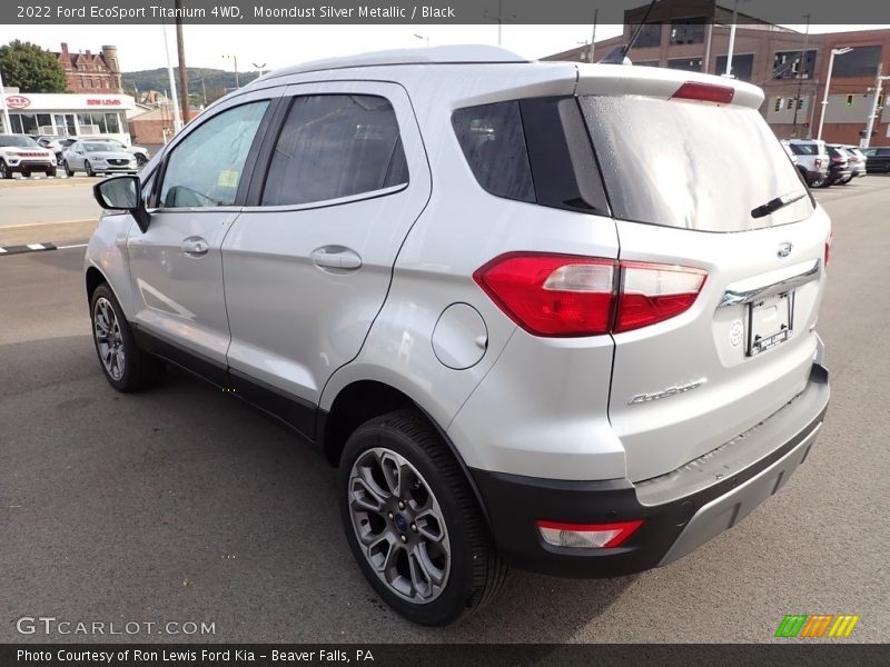 Moondust Silver Metallic / Black 2022 Ford EcoSport Titanium 4WD