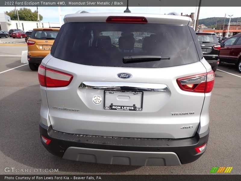 Moondust Silver Metallic / Black 2022 Ford EcoSport Titanium 4WD