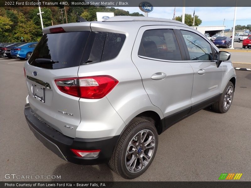 Moondust Silver Metallic / Black 2022 Ford EcoSport Titanium 4WD
