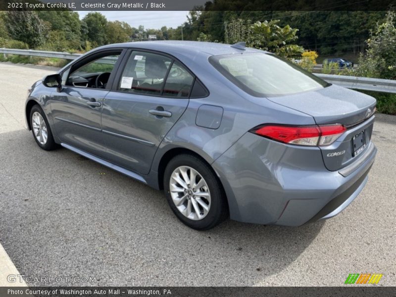 Celestite Gray Metallic / Black 2022 Toyota Corolla LE