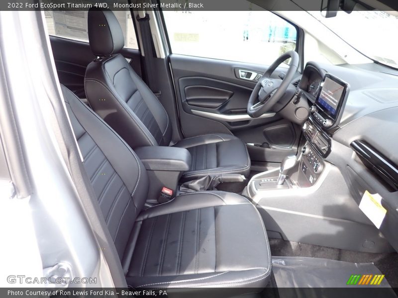 Moondust Silver Metallic / Black 2022 Ford EcoSport Titanium 4WD