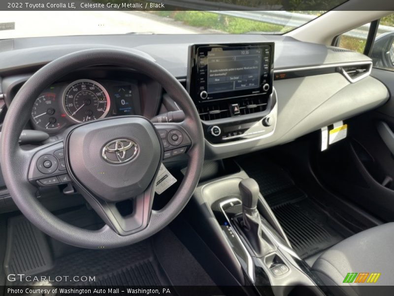 Celestite Gray Metallic / Black 2022 Toyota Corolla LE