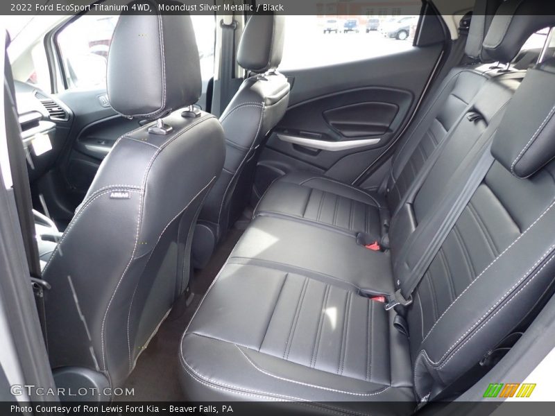 Moondust Silver Metallic / Black 2022 Ford EcoSport Titanium 4WD
