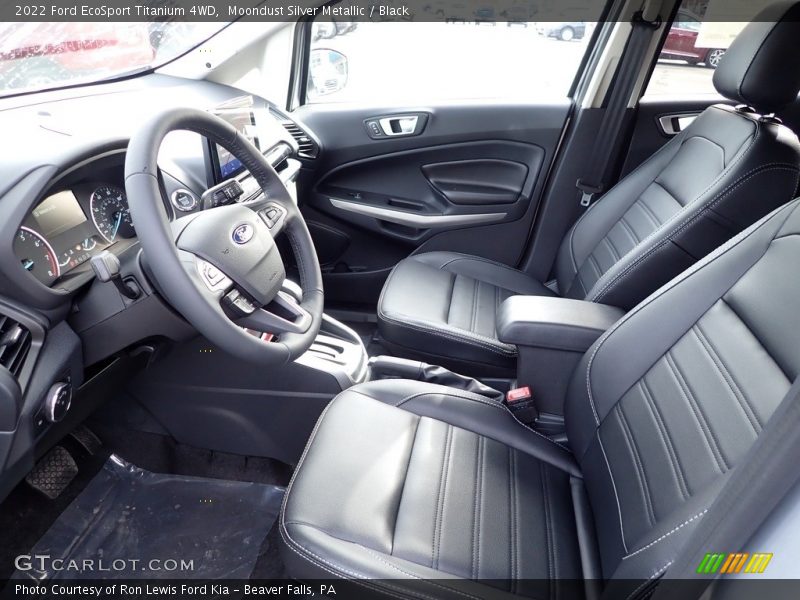 Moondust Silver Metallic / Black 2022 Ford EcoSport Titanium 4WD