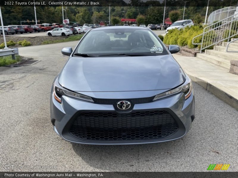 Celestite Gray Metallic / Black 2022 Toyota Corolla LE