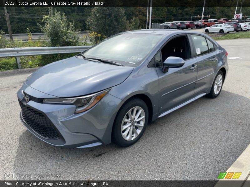 Celestite Gray Metallic / Black 2022 Toyota Corolla LE