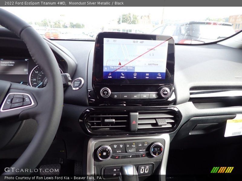 Moondust Silver Metallic / Black 2022 Ford EcoSport Titanium 4WD