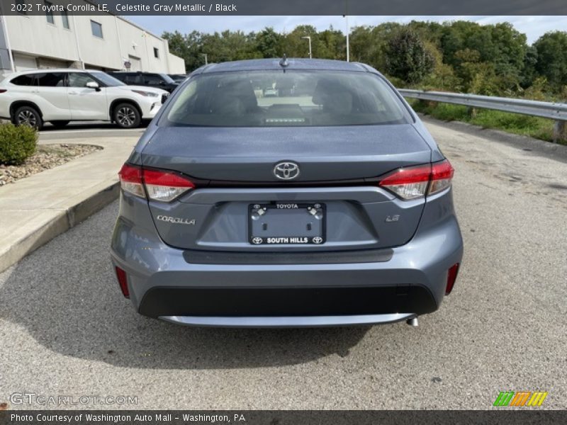 Celestite Gray Metallic / Black 2022 Toyota Corolla LE