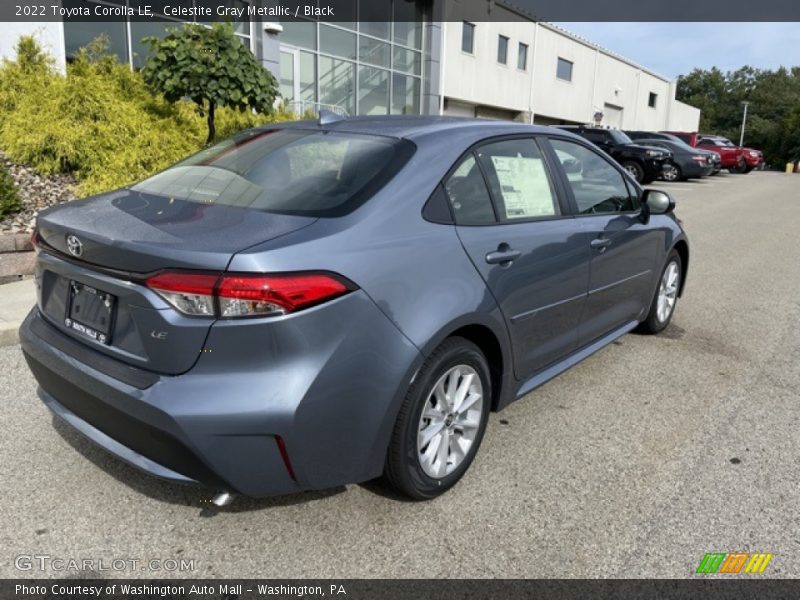 Celestite Gray Metallic / Black 2022 Toyota Corolla LE