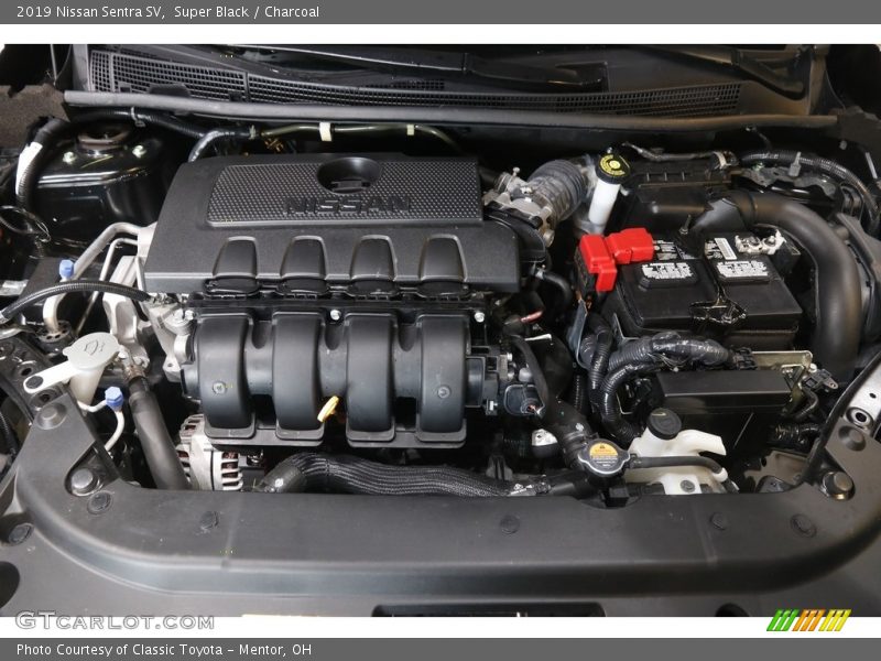 Super Black / Charcoal 2019 Nissan Sentra SV