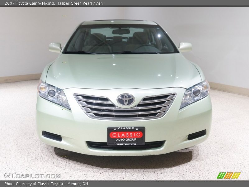 Jasper Green Pearl / Ash 2007 Toyota Camry Hybrid