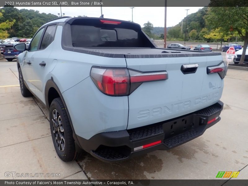 Blue Stone / Black 2023 Hyundai Santa Cruz SEL AWD