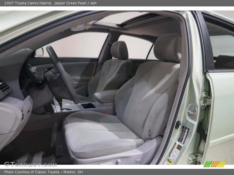 Jasper Green Pearl / Ash 2007 Toyota Camry Hybrid