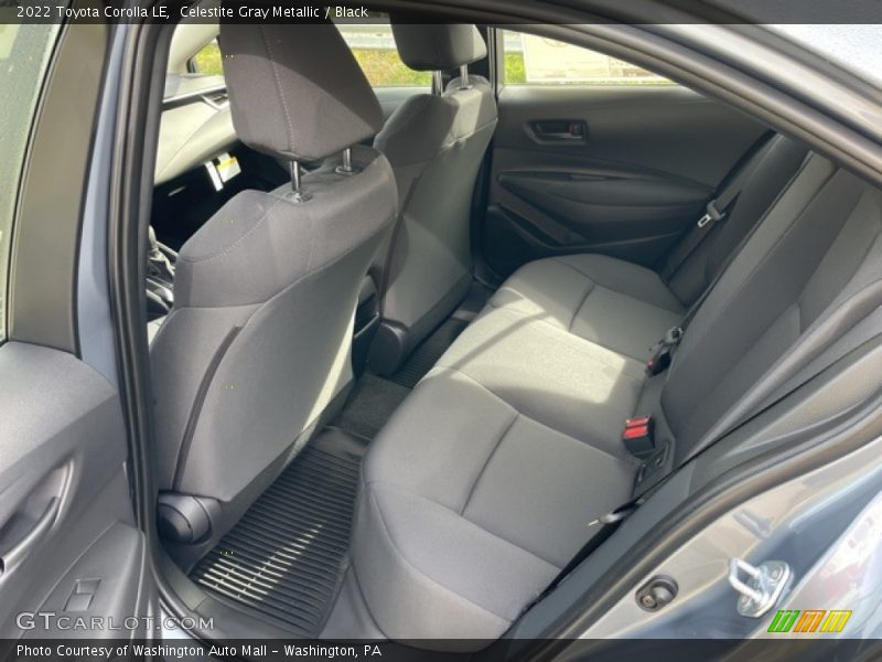 Celestite Gray Metallic / Black 2022 Toyota Corolla LE