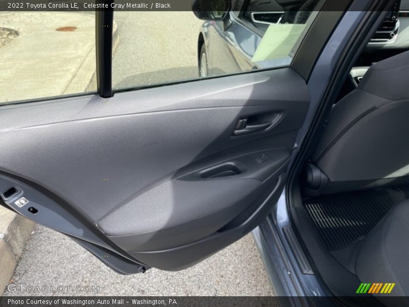 Celestite Gray Metallic / Black 2022 Toyota Corolla LE