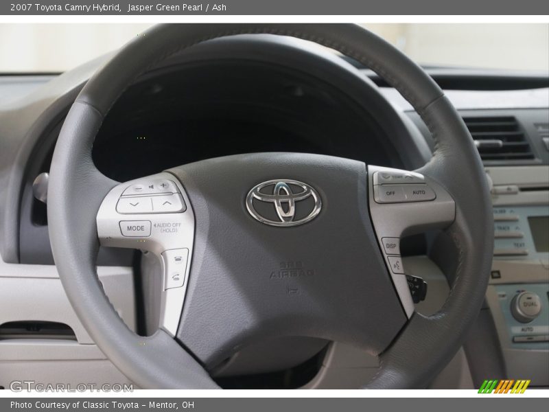 Jasper Green Pearl / Ash 2007 Toyota Camry Hybrid