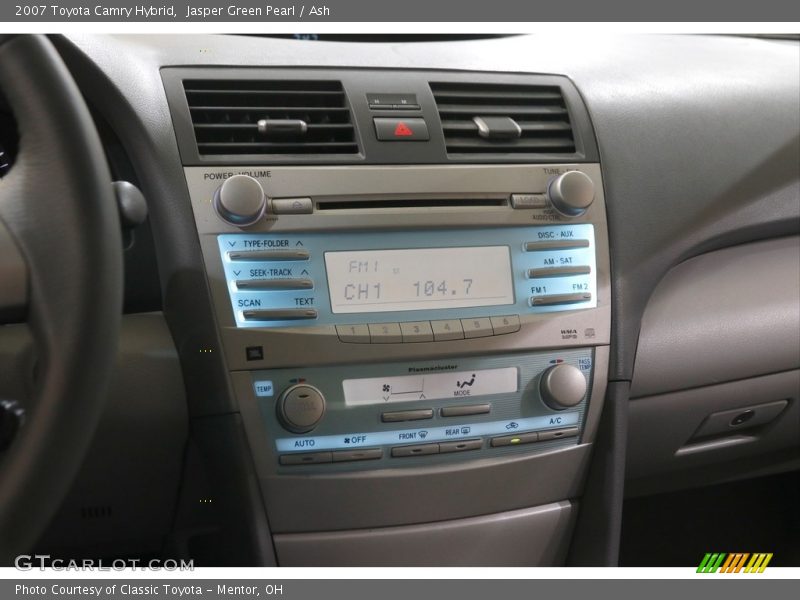 Jasper Green Pearl / Ash 2007 Toyota Camry Hybrid