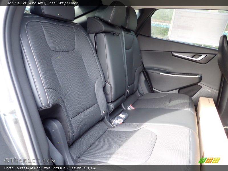Steel Gray / Black 2022 Kia EV6 Wind AWD