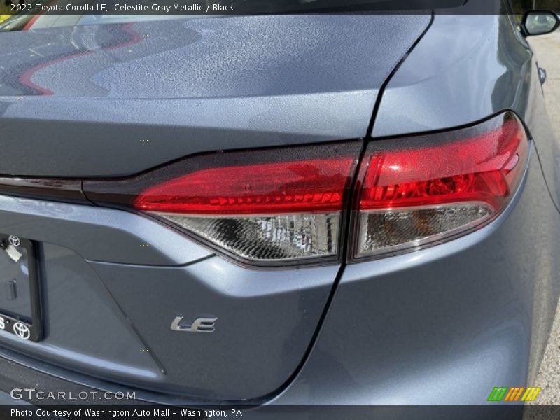 Celestite Gray Metallic / Black 2022 Toyota Corolla LE