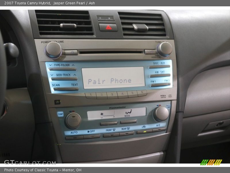 Jasper Green Pearl / Ash 2007 Toyota Camry Hybrid
