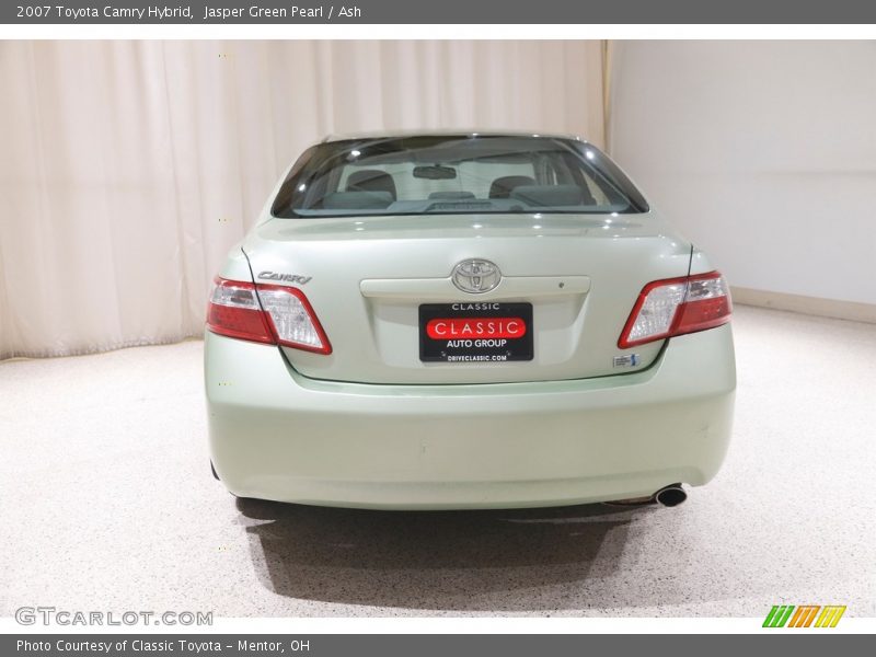 Jasper Green Pearl / Ash 2007 Toyota Camry Hybrid