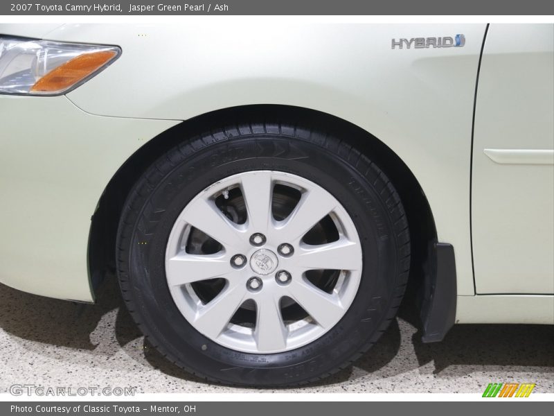 Jasper Green Pearl / Ash 2007 Toyota Camry Hybrid