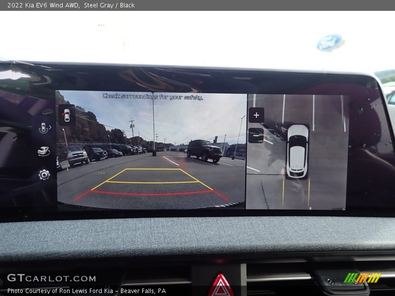 Steel Gray / Black 2022 Kia EV6 Wind AWD