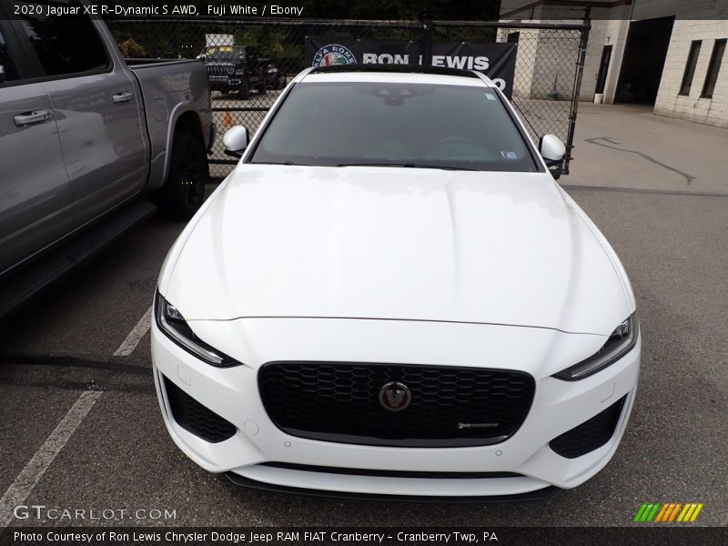 Fuji White / Ebony 2020 Jaguar XE R-Dynamic S AWD