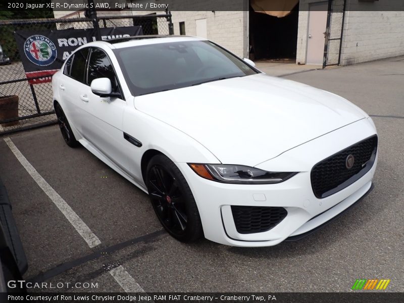 Fuji White / Ebony 2020 Jaguar XE R-Dynamic S AWD