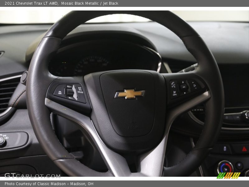 Mosaic Black Metallic / Jet Black 2021 Chevrolet Trax LT AWD