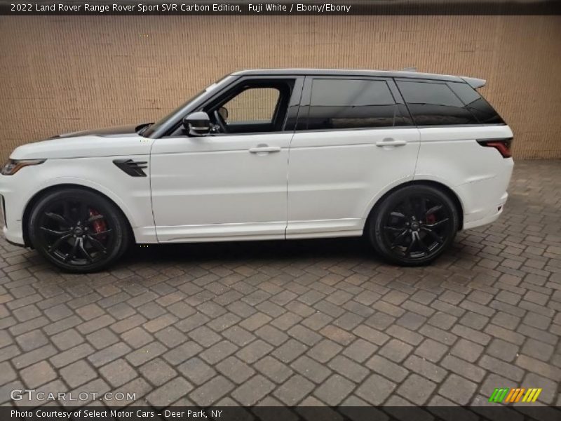 Fuji White / Ebony/Ebony 2022 Land Rover Range Rover Sport SVR Carbon Edition