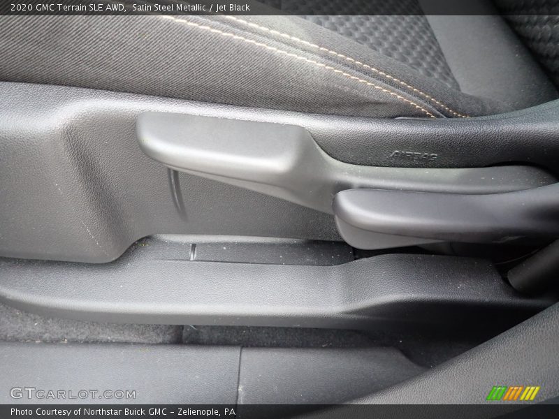 Satin Steel Metallic / Jet Black 2020 GMC Terrain SLE AWD