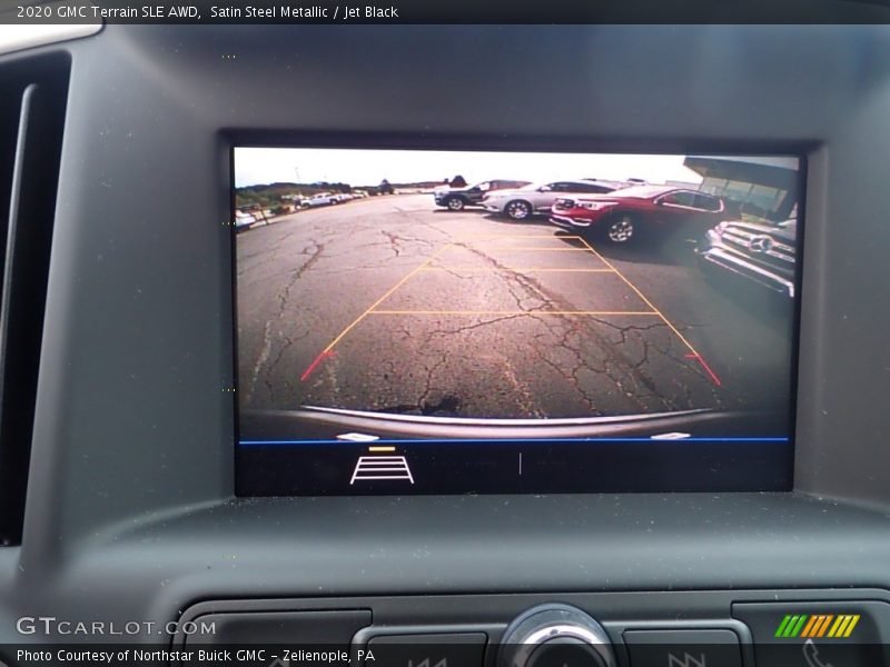 Satin Steel Metallic / Jet Black 2020 GMC Terrain SLE AWD