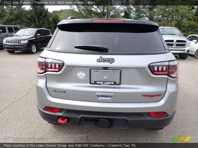 Billet Silver Metallic / Black 2022 Jeep Compass Trailhawk 4x4