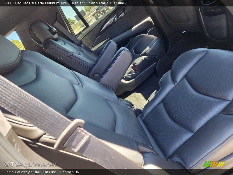 Radiant Silver Metallic / Jet Black 2018 Cadillac Escalade Platinum 4WD
