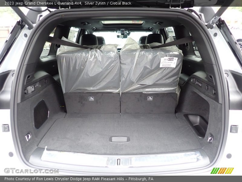 Silver Zynith / Global Black 2023 Jeep Grand Cherokee L Overland 4x4