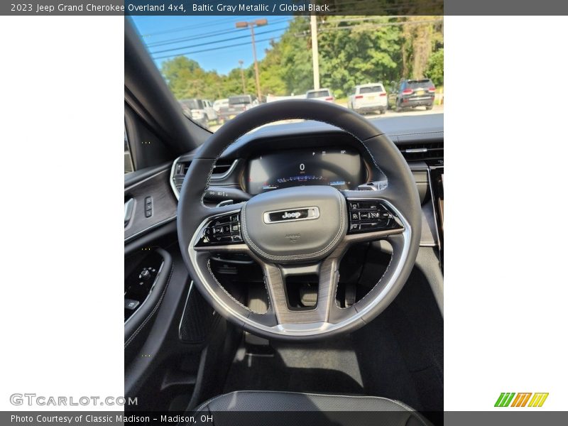 Baltic Gray Metallic / Global Black 2023 Jeep Grand Cherokee Overland 4x4