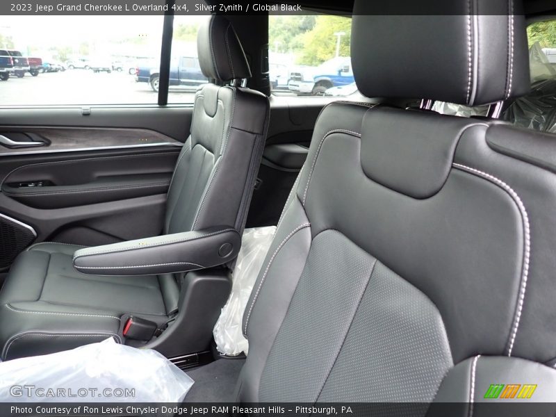 Silver Zynith / Global Black 2023 Jeep Grand Cherokee L Overland 4x4