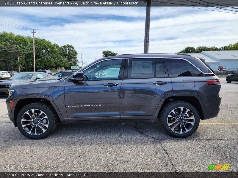 Baltic Gray Metallic / Global Black 2023 Jeep Grand Cherokee Overland 4x4