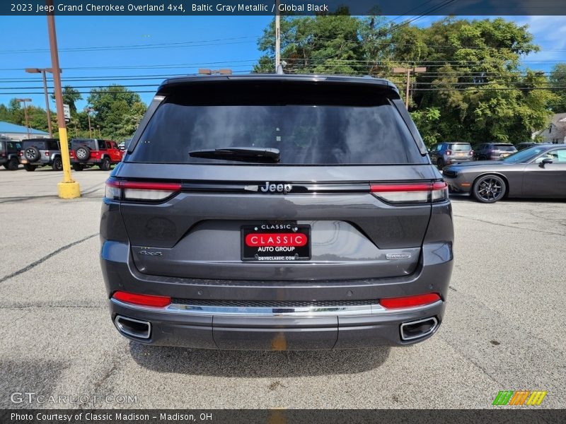 Baltic Gray Metallic / Global Black 2023 Jeep Grand Cherokee Overland 4x4