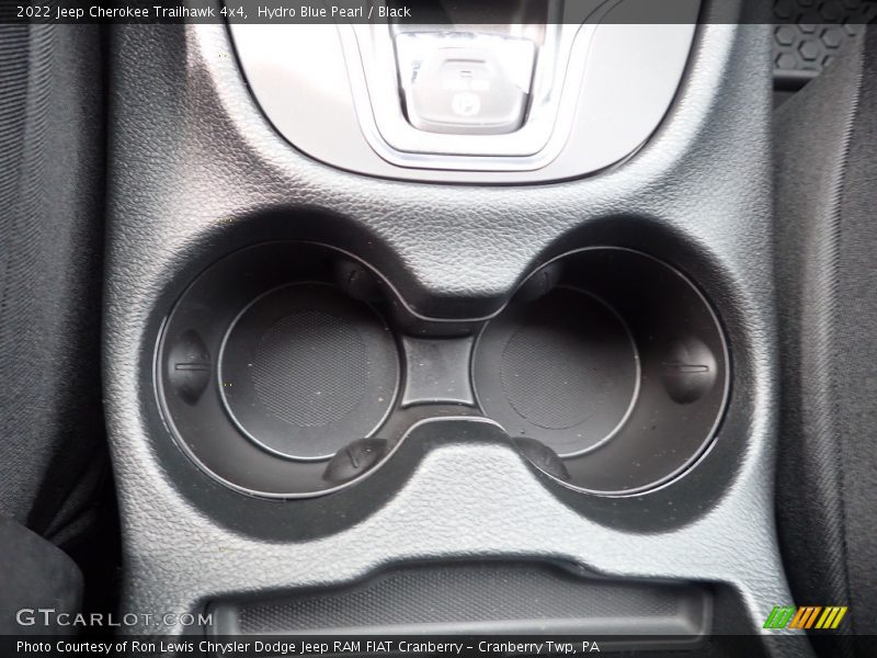 Hydro Blue Pearl / Black 2022 Jeep Cherokee Trailhawk 4x4