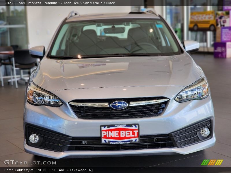 Ice Silver Metallic / Black 2023 Subaru Impreza Premium 5-Door